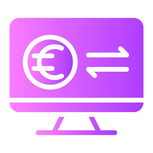 オンライン支払い Generic gradient fill icon