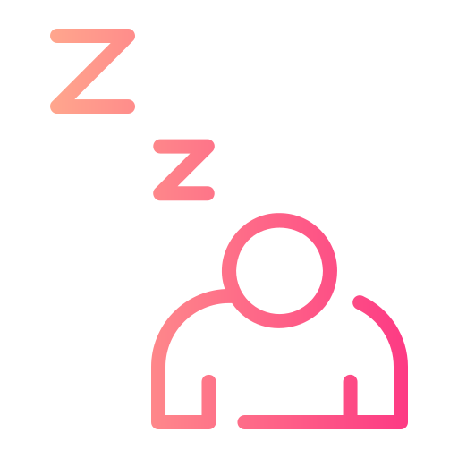 schläfrig Generic gradient outline icon