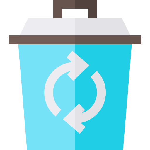 Recycle Basic Straight Flat icon