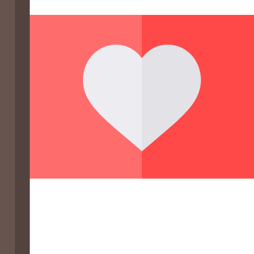 flagge Basic Straight Flat icon