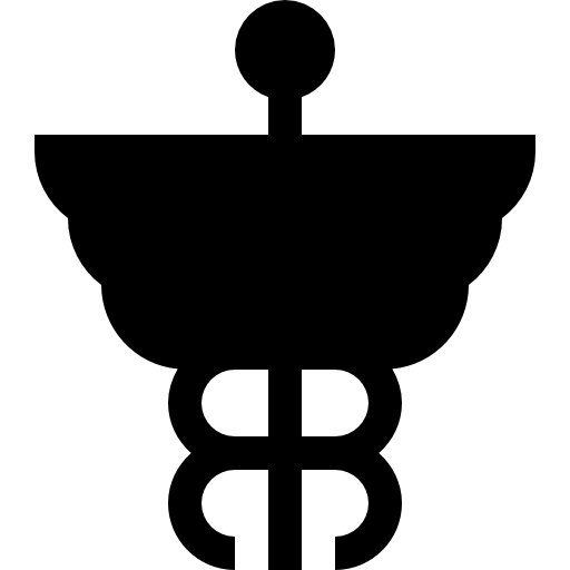 caduceus Basic Straight Filled icon