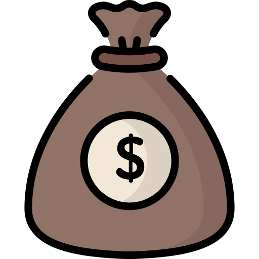 bolsa de dinero Special Lineal color icono