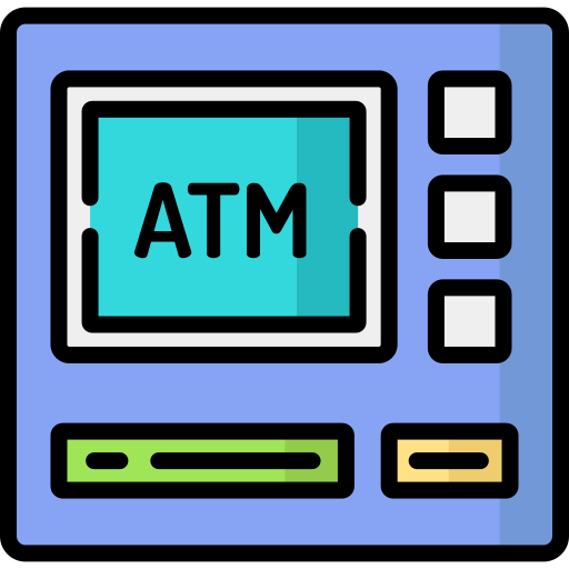 atm 기계 Special Lineal color icon