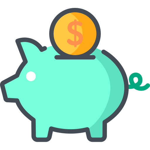 Piggy bank Special Bicolor icon
