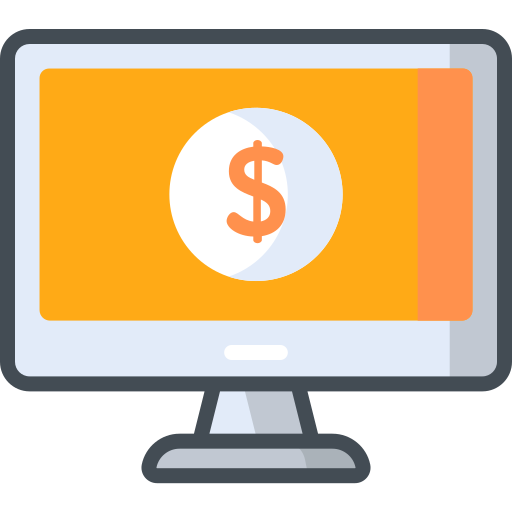 Online banking Special Bicolor icon