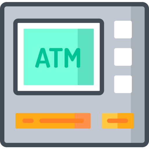 geldautomaat Special Bicolor icoon