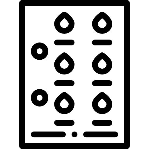 染料 Detailed Rounded Lineal icon