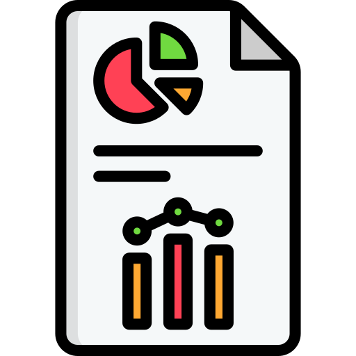 Business report Generic color lineal-color icon