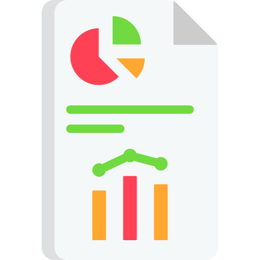 Business report Generic color fill icon