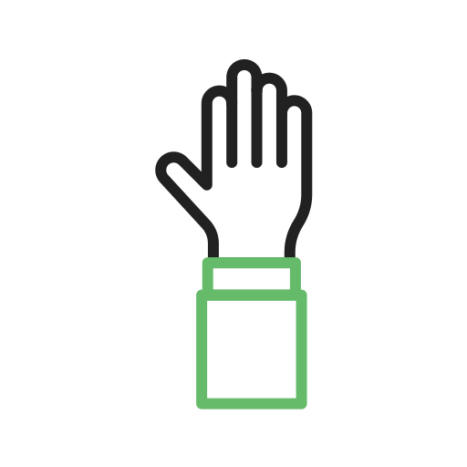 Raise hand Generic color outline icon