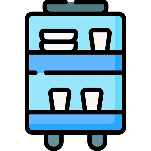Food cart Special Lineal color icon