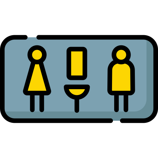 Lavatory Special Lineal color icon