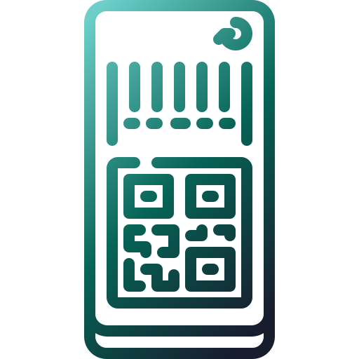 billetera electrónica Generic gradient outline icono