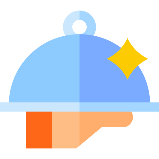 ルームサービス Basic Straight Flat icon