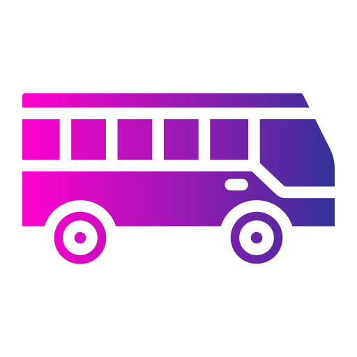 bus Generic gradient fill icon