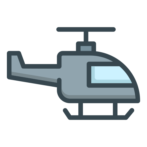 ヘリコプター Generic color lineal-color icon