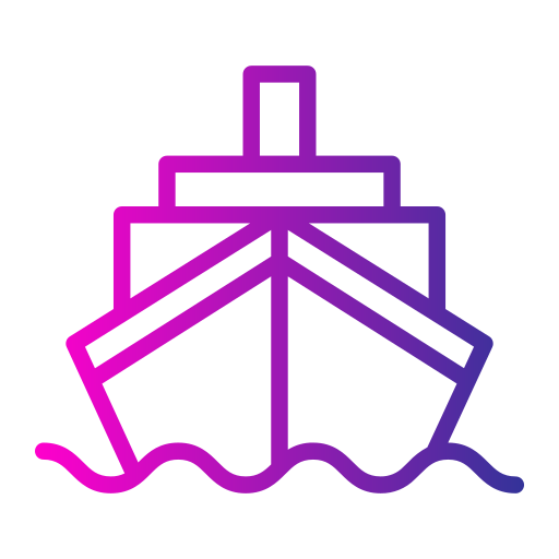 barco Generic gradient outline icono