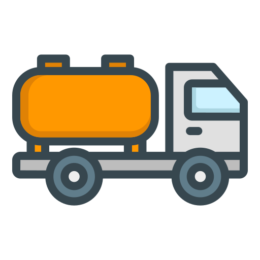Tank truck Generic color lineal-color icon