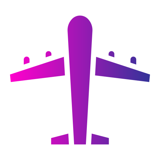 Airplane Generic gradient fill icon