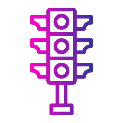 信号機 Generic gradient outline icon