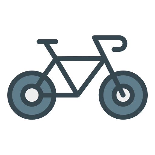 Велосипед Generic color lineal-color иконка