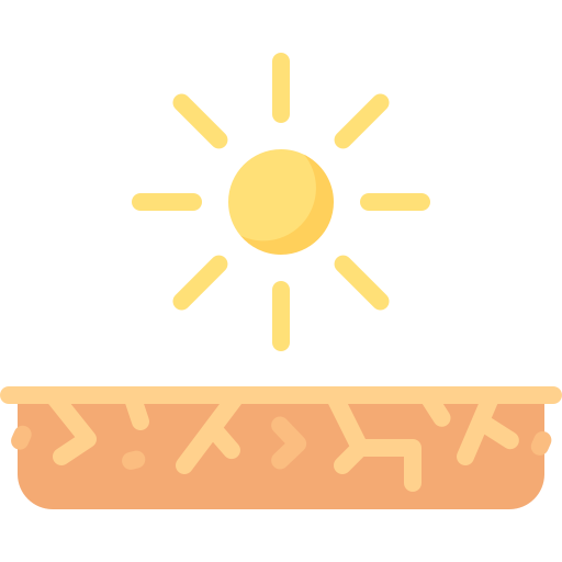 Drought Special Flat icon