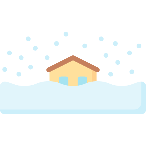 schneefall Special Flat icon