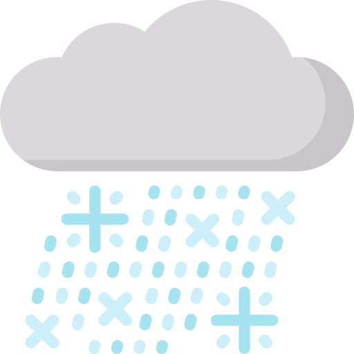 Freezing rain Special Flat icon
