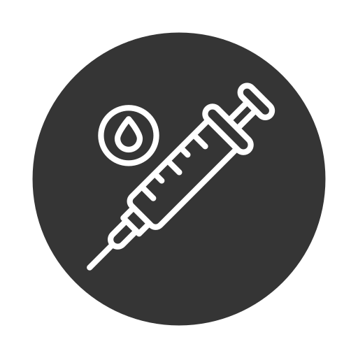 Injection Generic black fill icon
