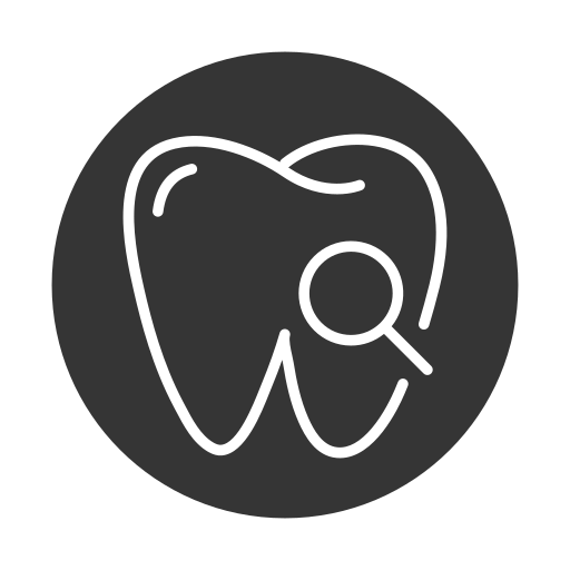 opieka dentystyczna Generic black fill ikona