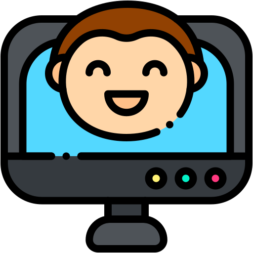 Videoconference Generic color lineal-color icon