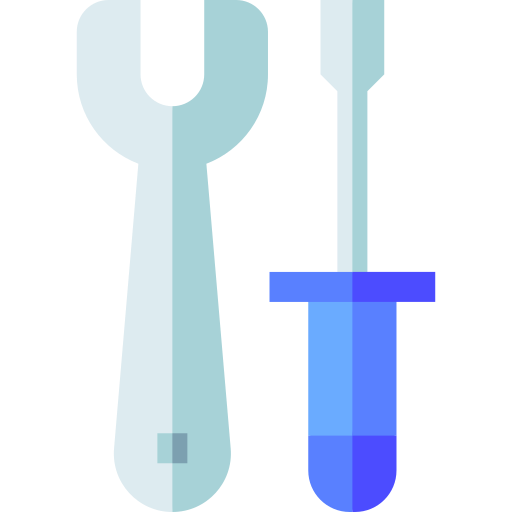 herramientas Basic Straight Flat icono