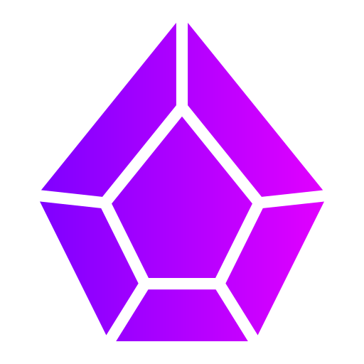 結晶 Generic gradient fill icon