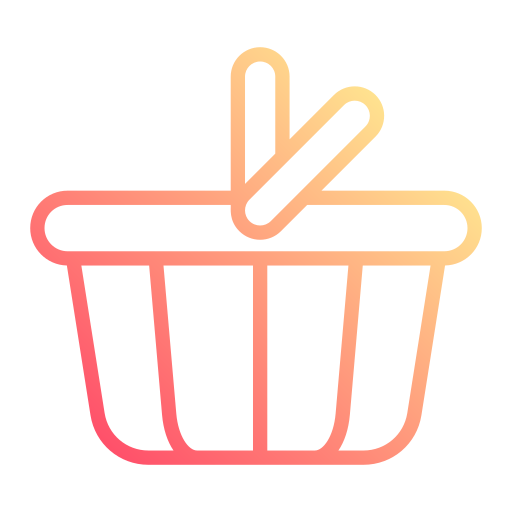 Shopping basket Generic gradient outline icon