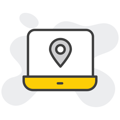 Online location Generic color lineal-color icon
