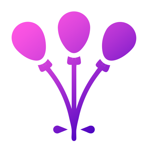 ballonnen Generic gradient fill icoon