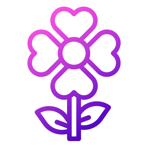 flor Generic gradient outline icono