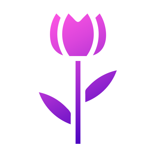 kwiat Generic gradient fill ikona
