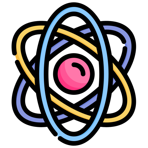 Atom Generic color outline icon