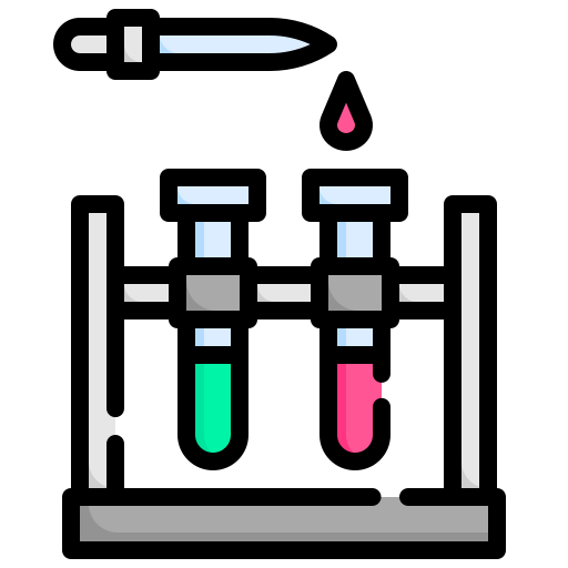 Chemical Generic color outline icon