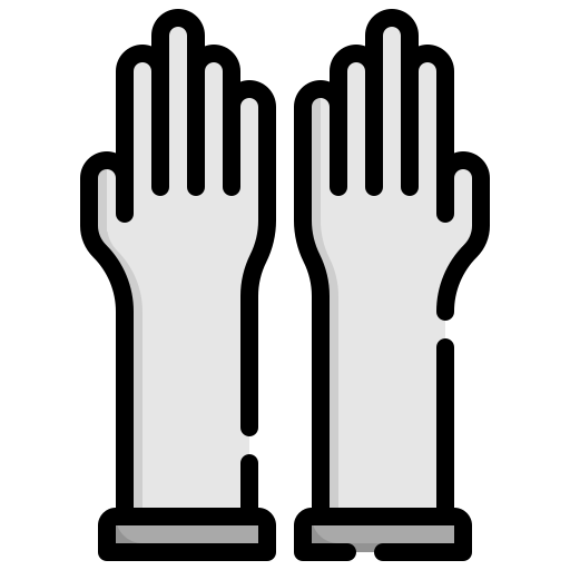 handschoenen Generic color outline icoon