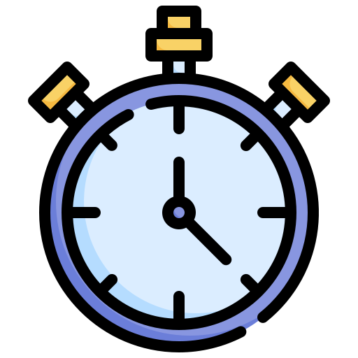 chronomètre Generic color outline Icône