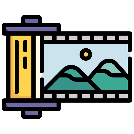 filmrolle Generic color outline icon