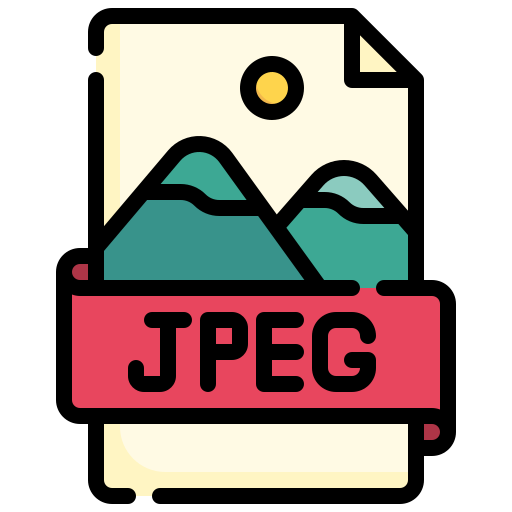 jpeg Generic color outline icoon
