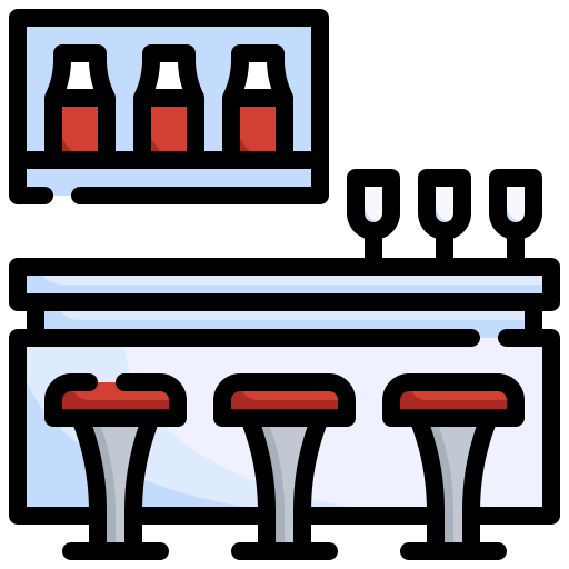 Bar counter Generic color outline icon