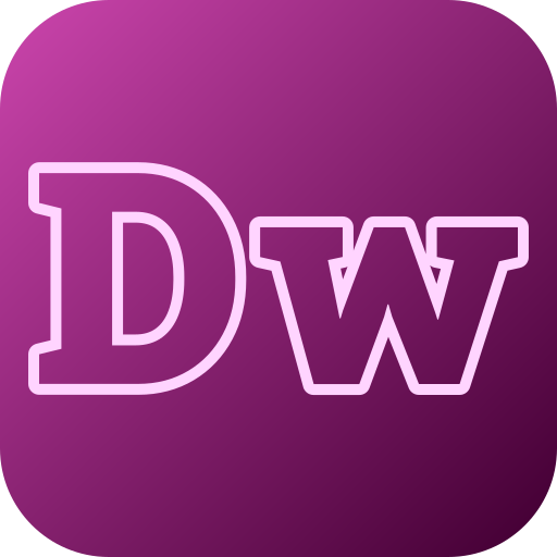 Dreamweaver Generic gradient fill icon