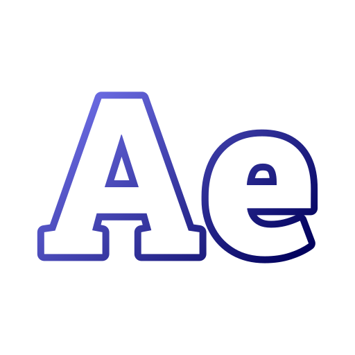 ae Generic gradient outline ikona