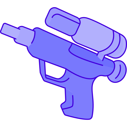 waterpistool Generic color outline icoon