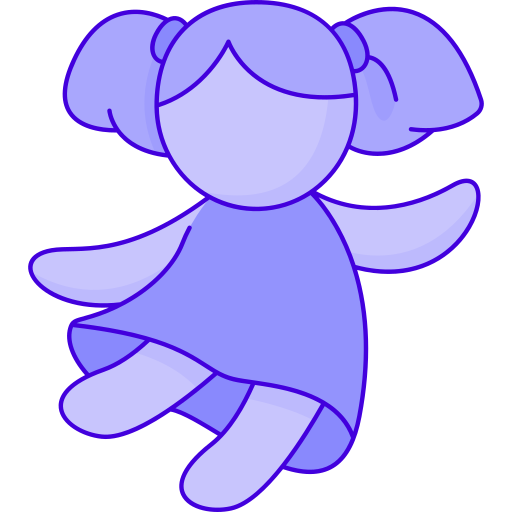 muñeca Generic color outline icono