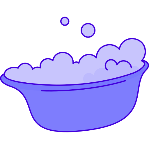 wanienka do kąpieli dla niemowląt Generic color outline ikona